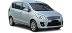 Catálogo de recambios para SUZUKI ERTIGA