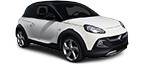Catálogo de recambios para VAUXHALL ADAM
