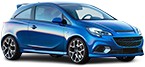 Catálogo de recambios para VAUXHALL VXR