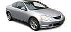 Catálogo de recambios para ACURA RSX