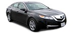 Catálogo de recambios para ACURA TL