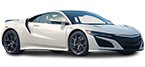 Catálogo de recambios para ACURA NSX