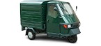 Catálogo de recambios para PIAGGIO APE
