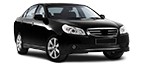 Catálogo de recambios para DAEWOO TOSCA