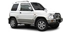 Catálogo de recambios para MITSUBISHI MONTERO JUNIOR