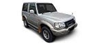 Catálogo de recambios para MITSUBISHI GALLOPER