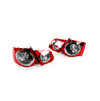 Luces traseras rojas