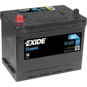 Køb Starterbatteri af EXIDE EC605 til den lave pris 737,38 DKK