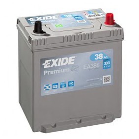 Køb Starterbatteri af EXIDE EA386 til den lave pris 1830,20 DKK
