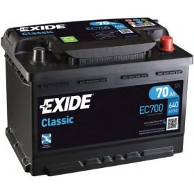 Køb Starterbatteri af EXIDE EC700 til den lave pris 899,51 DKK