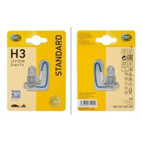 Osta Polttimo, ajovalo HELLA:llä 8GH 223 498-428 edullisesti hintaan 3,75 €