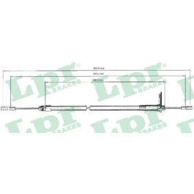 Compre Cable de freno de mano de LPR online para Clase C T-modell (S202) a precios moderados