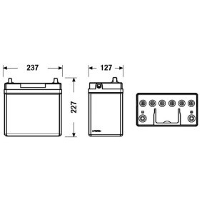 Køb Starterbatteri af EXIDE EP800 til den lave pris 2240,36 DKK