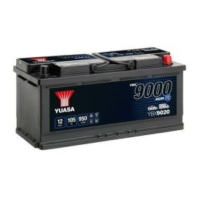 Køb Starterbatteri af YUASA YBX9020 til den lave pris 2430,80 DKK