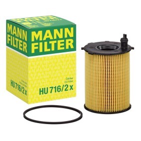 Achetez des Filtre à huile MANN-FILTER HU 716/2 x à prix pour 9,36 €