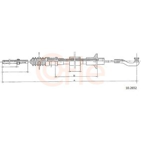 Acquista Cavo frizione da COFLE 92.10.2652 a buon mercato per soli 134,60 €