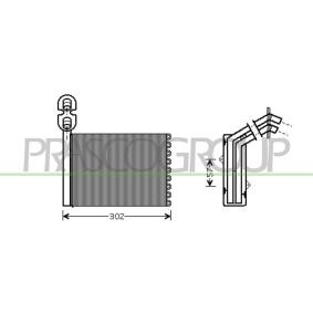 Wärmetauscher, Innenraumheizung FD076H001 SEAT ALHAMBRA von PRASCO