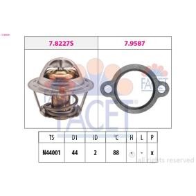 Acquista Termostato motore da FACET 7.8409 a buon mercato per soli 47,44 €