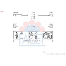Acquista Kit cavi candele da FACET 4.7020 a buon mercato per soli 59,74 €