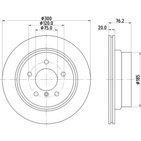 LAND ROVER Wasserpumpe von HELLA