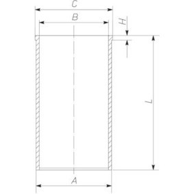 Acquista Canna cilindro da MAHLE ORIGINAL 607 WV 02 00 a buon mercato per soli 76,82 €