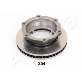 Achetez des Disque de frein ASHIKA 61-02-254 à prix pour 103,68 €