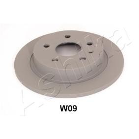 Achetez des Disque de frein ASHIKA 61-0W-W09 à prix pour 55,21 €