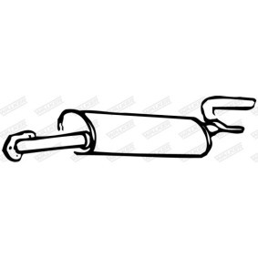 Compre Panela de escape traseira da WALKER 03447 a um preço baixo por 79,81 €