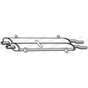 Acquista Silenziatore anteriore da WALKER 04000 a buon mercato per soli 113,00 €