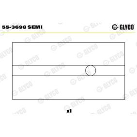 Acquista Bronzina cuscinetto, Biella da GLYCO 55-3698 SEMI a buon mercato per soli 11,60 €