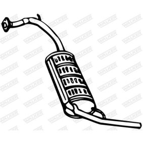 Compre Panela de escape traseira da WALKER 13119 a um preço baixo por 104,81 €