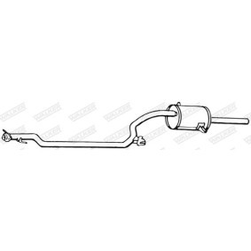 Compre Panela de escape traseira da WALKER 16931 a um preço baixo por 85,50 €