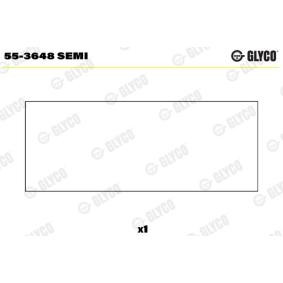 Acquista Bronzina cuscinetto, Biella da GLYCO 55-3648 SEMI a buon mercato per soli 4,24 €
