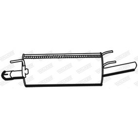 Compre Panela de escape traseira da WALKER 19370 a um preço baixo por 265,09 €