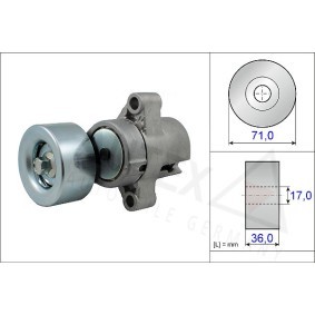 Spannarm, Keilrippenriemen von AUTEX 654813