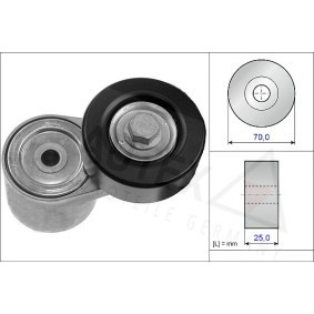 Compre Tensor de correia, correia trapezoidal estriada da AUTEX 654850 a um preço baixo por 52,84 €