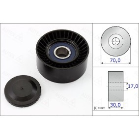 Compre Rolo tensor, correia trapezoidal estriada de AUTEX online para BOXSTER (981) a preços moderados