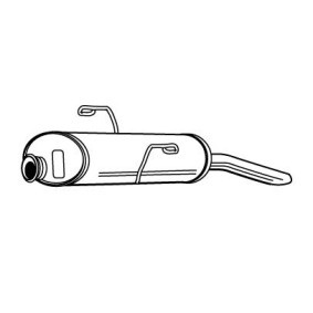 Compre Panela de escape traseira da VEGAZ PGS-190 a um preço baixo por 105,93 €