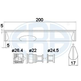 Klimatrockner 668011 TOYOTA AVALON von ERA