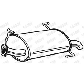 Compre Panela de escape traseira da WALKER 22189 a um preço baixo por 74,33 €