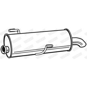 Compre Panela de escape traseira da WALKER 22447 a um preço baixo por 52,81 €