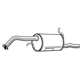 Compre Panela de escape traseira da VEGAZ MZS-134 a um preço baixo por 80,11 €