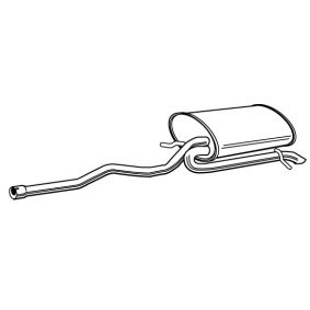 Compre Panela de escape traseira da VEGAZ BS-331 a um preço baixo por 162,28 €