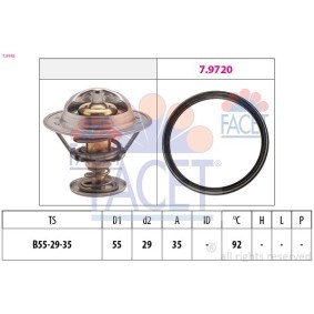Achetez des Thermostat d'eau FACET 7.8945 à prix pour 18,88 €