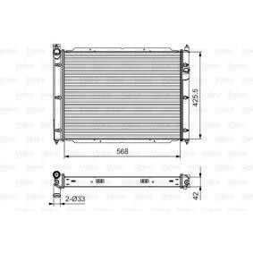 Kjøp Radiator, motorkjøling av VALEO 701543 til den lave prisen 3200,28 NOK