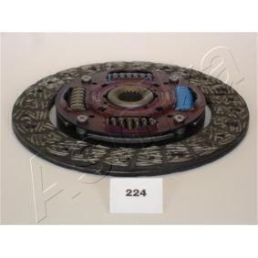 Comprar Disco de embrague de ASHIKA 80-02-224 a bajo precio de 39,84 €