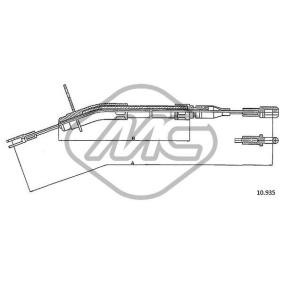 Comprar Cable de freno de mano de Metalcaucho 80926 a bajo precio de 28,32 €