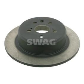 Kjøp Bremseskive av SWAG 81 92 7239 til den lave prisen 598,92 NOK