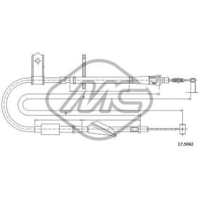 Handbremsseil für SUZUKI von Metalcaucho