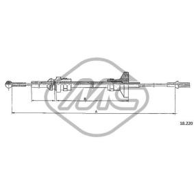 Acquista Cavo frizione da Metalcaucho 83919 a buon mercato per soli 20,20 €